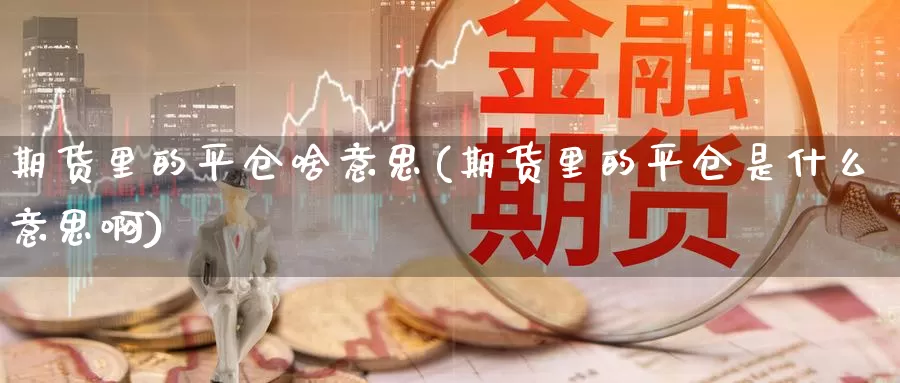 期货里的平仓啥意思(期货里的平仓是什么意思啊)_https://www.ercigouzaozhubeng.com_原油期货_第1张