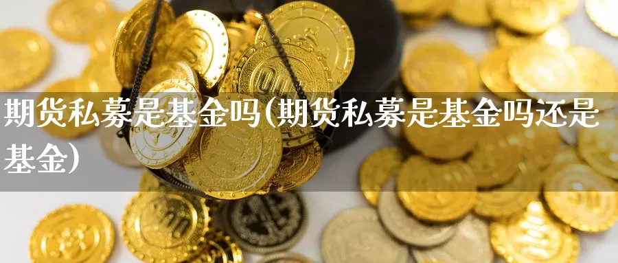 期货私募是基金吗(期货私募是基金吗还是基金)_https://www.ercigouzaozhubeng.com_恒指期货_第1张