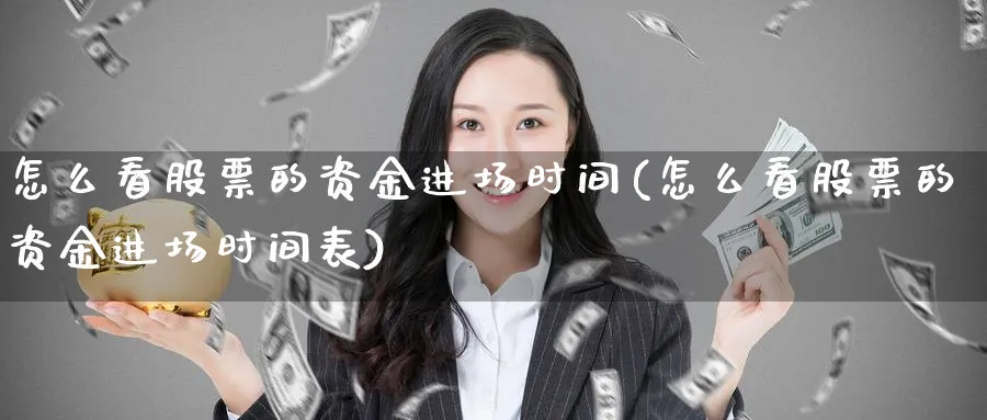 怎么看股票的资金进场时间(怎么看股票的资金进场时间表)_https://www.ercigouzaozhubeng.com_理财技巧_第1张