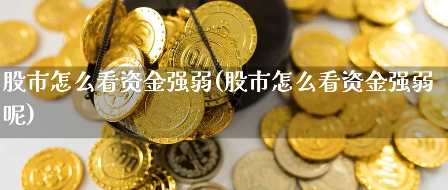 股市怎么看资金强弱(股市怎么看资金强弱呢)_https://www.ercigouzaozhubeng.com_股市要闻_第1张