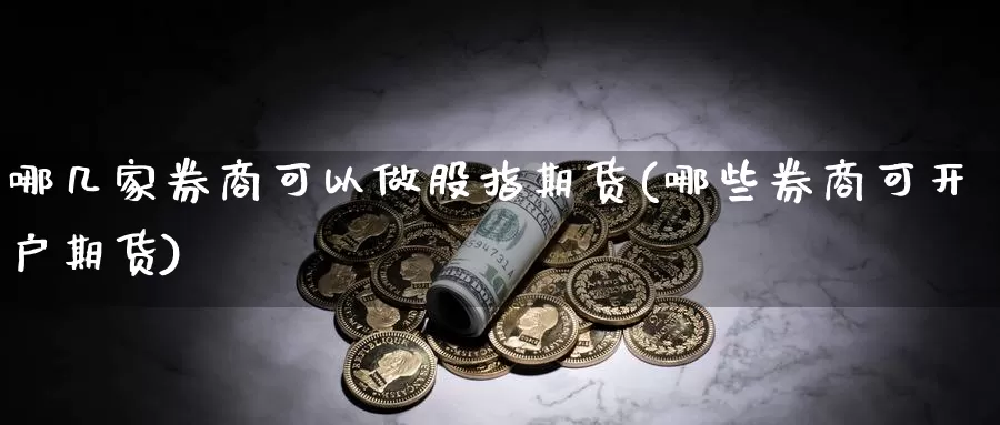 哪几家券商可以做股指期货(哪些券商可开户期货)_https://www.ercigouzaozhubeng.com_K线中心_第1张