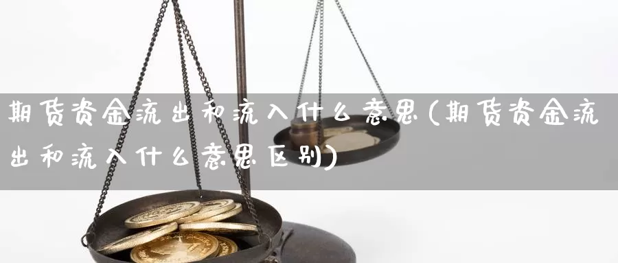 期货资金流出和流入什么意思(期货资金流出和流入什么意思区别)_https://www.ercigouzaozhubeng.com_A股走势_第1张