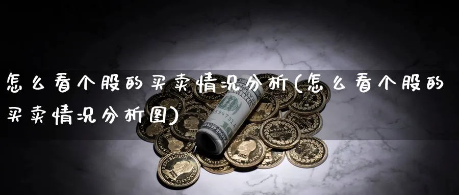 怎么看个股的买卖情况分析(怎么看个股的买卖情况分析图)_https://www.ercigouzaozhubeng.com_理财技巧_第1张