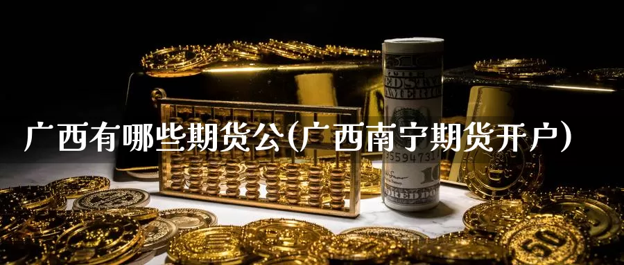 广西有哪些期货公(广西南宁期货开户)_https://www.ercigouzaozhubeng.com_纳指期货_第1张