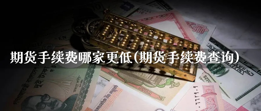 期货手续费哪家更低(期货手续费查询)_https://www.ercigouzaozhubeng.com_理财知识_第1张