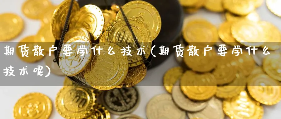 期货散户要学什么技术(期货散户要学什么技术呢)_https://www.ercigouzaozhubeng.com_期货_第1张