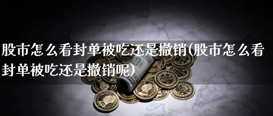 股市怎么看封单被吃还是撤销(股市怎么看封单被吃还是撤销呢)_https://www.ercigouzaozhubeng.com_股市要闻_第1张