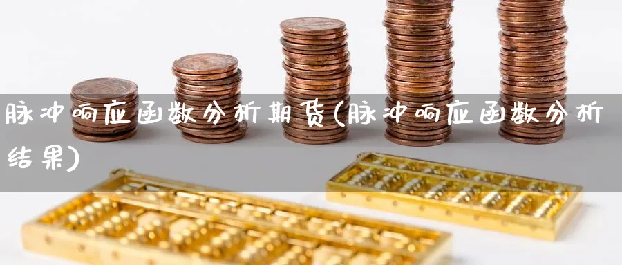 脉冲响应函数分析期货(脉冲响应函数分析结果)_https://www.ercigouzaozhubeng.com_理财知识_第1张