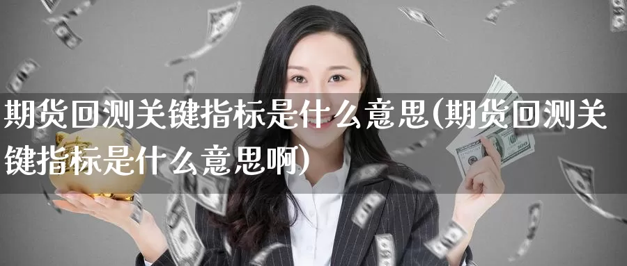 期货回测关键指标是什么意思(期货回测关键指标是什么意思啊)_https://www.ercigouzaozhubeng.com_A股市场_第1张