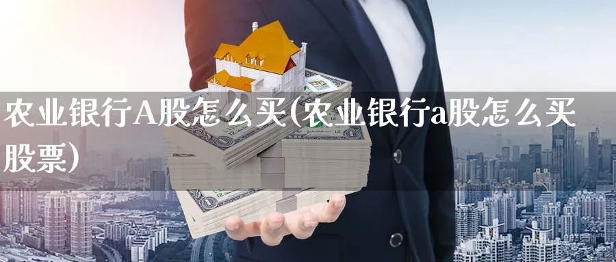 农业银行A股怎么买(农业银行a股怎么买股票)_https://www.ercigouzaozhubeng.com_A股市场_第1张