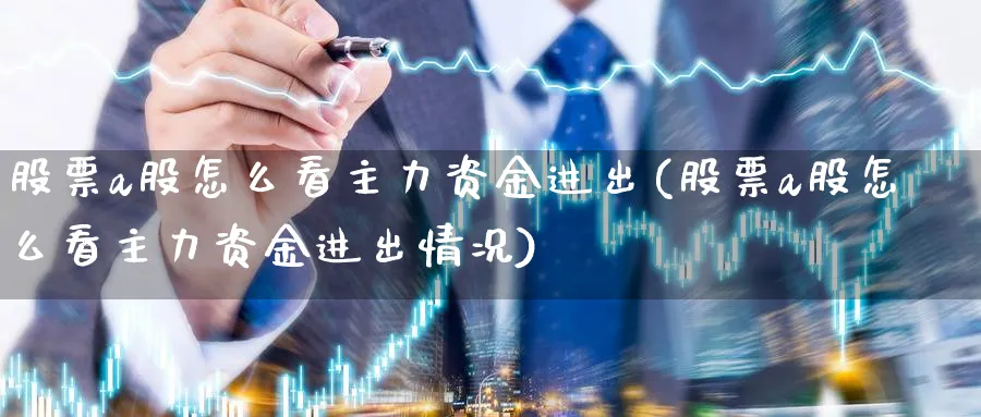 股票a股怎么看主力资金进出(股票a股怎么看主力资金进出情况)_https://www.ercigouzaozhubeng.com_A股市场_第1张