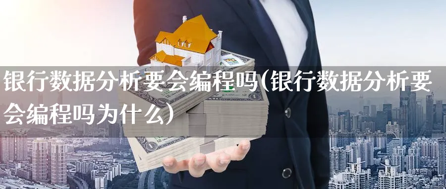 银行数据分析要会编程吗(银行数据分析要会编程吗为什么)_https://www.ercigouzaozhubeng.com_理财技巧_第1张